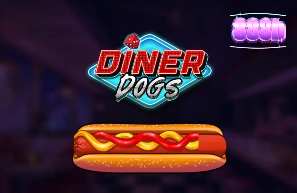 Giao diện trò chơi Diner Dogs với phong cách noir thập niên 50